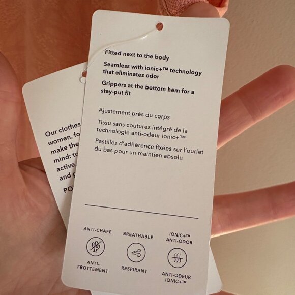 Athleta NWT Momentum Active Racerback Tank Pink/Coral Floral Jacquard Size Small - Picture 5 of 11